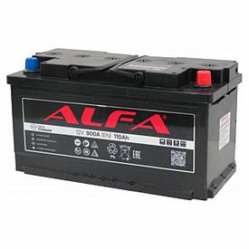 Автомобильный аккумулятор ALFA STANDARD 110R (110 А·ч)
