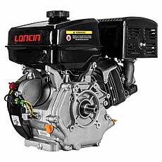 Бензиновый двигатель Loncin G420F (шлицевой), фото 2