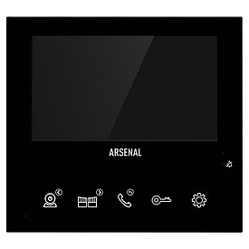 Видеодомофон Arsenal Афина Pro (черный)