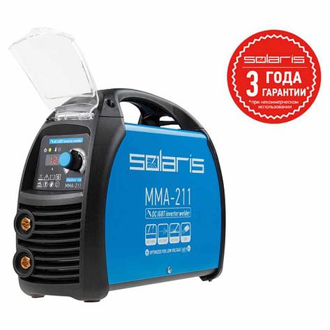 Сварочный Инвертор Solaris MMA-211, фото 2