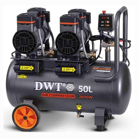 Компрессор безмасляный DWT K26-50 OA-CU, фото 2