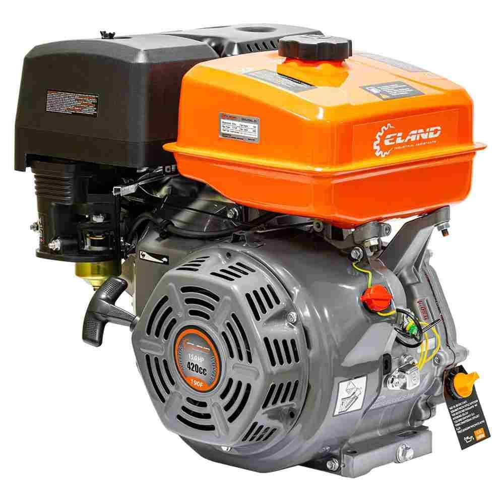 Бензиновый двигатель ELAND GX420SHL-25 (шлицевой)