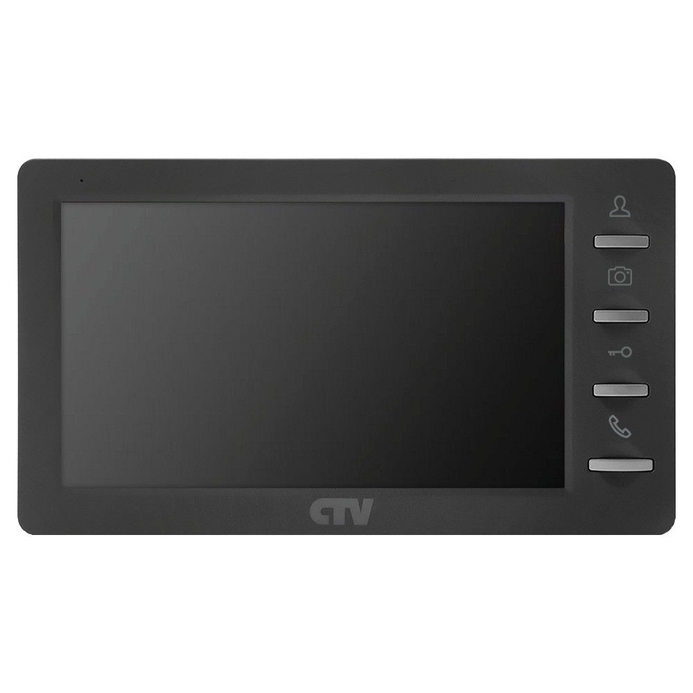Видеодомофон CTV-M1701S (черный)
