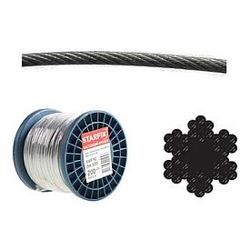 Трос стальной оцинкованный М1.5 DIN 3055 (бухта 250 м) STARFIX (SMP-53685-250)
