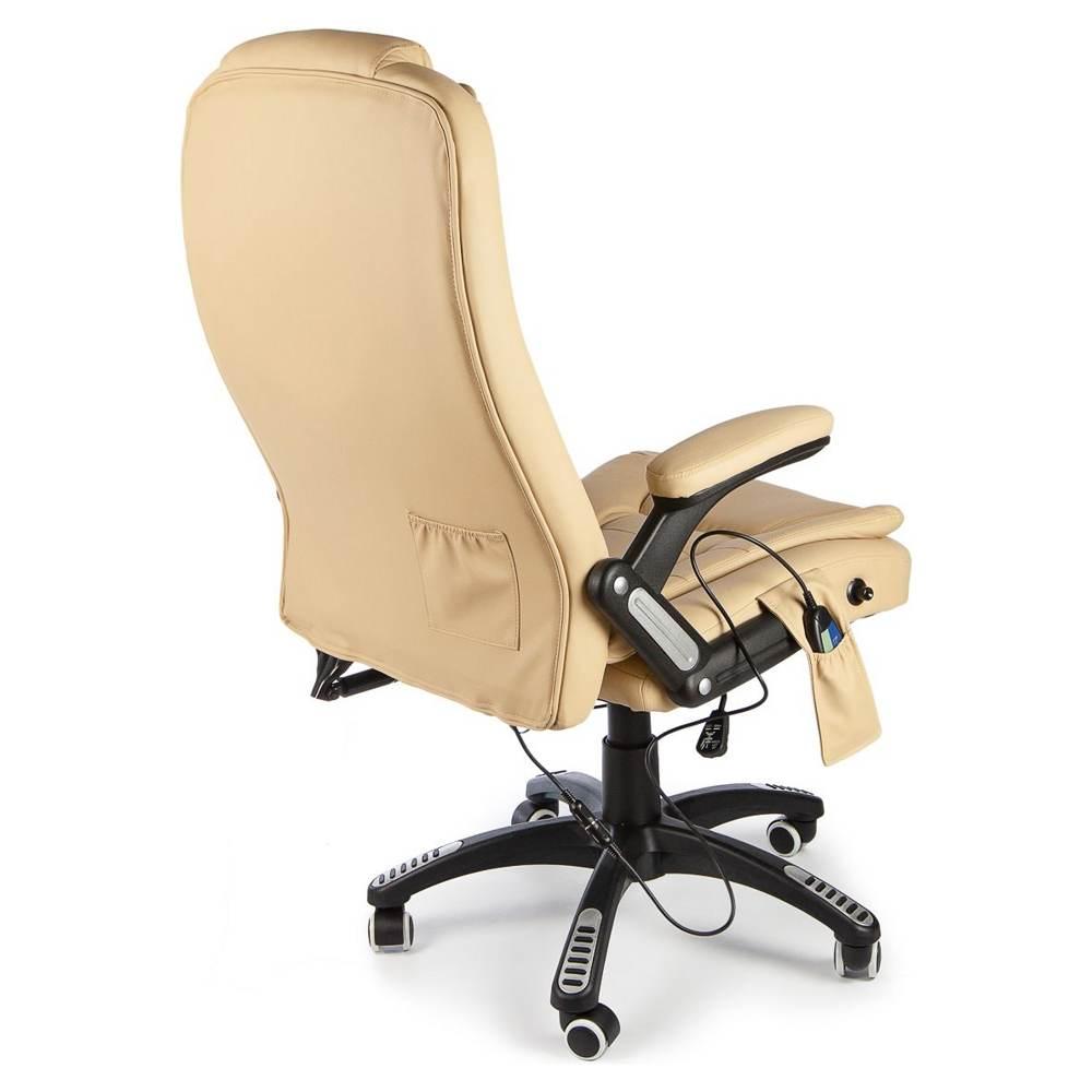 Вибромассажное офисное кресло Calviano Veroni 55 (бежевое) - фото 2 - id-p225204441