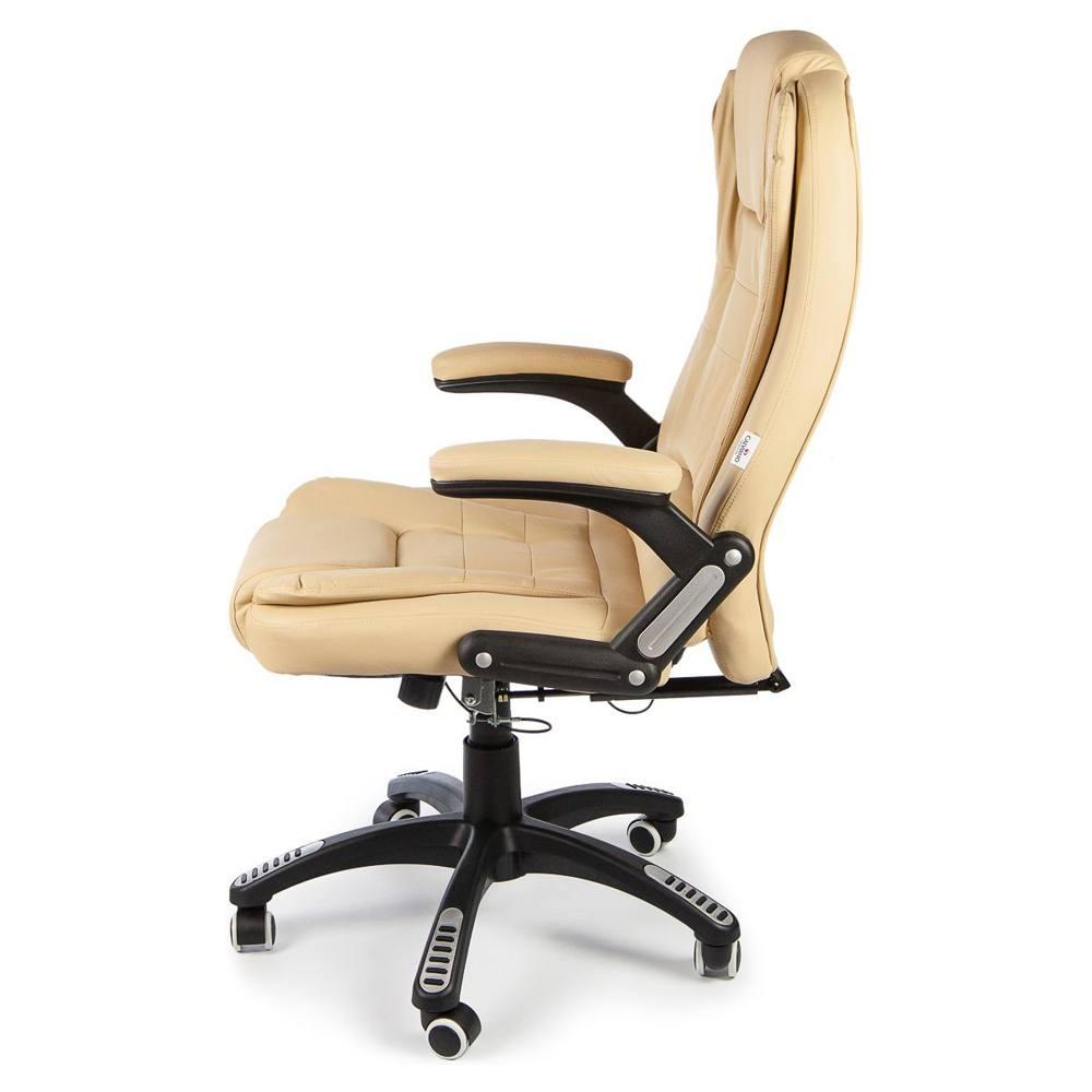 Вибромассажное офисное кресло Calviano Veroni 55 (бежевое) - фото 4 - id-p225204441