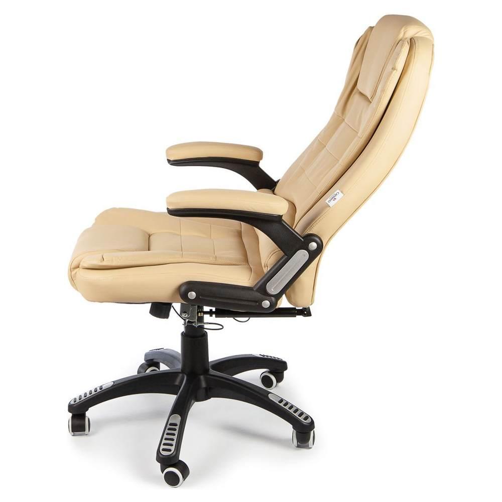 Вибромассажное офисное кресло Calviano Veroni 55 (бежевое) - фото 5 - id-p225204441