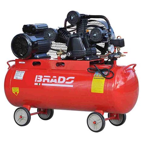 Ременной компрессор BRADO IBL3100B (380V/100L), фото 2