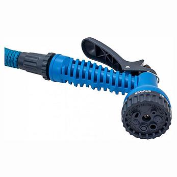 Саморастягивающийся шланг поливочный Unipump Roll Telescope 15 м, фото 2