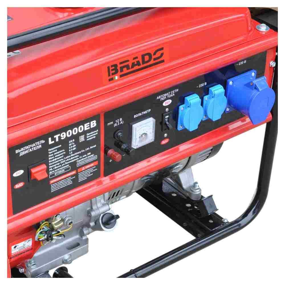 Бензиновый генератор Brado LT9000EB - фото 2 - id-p225205348