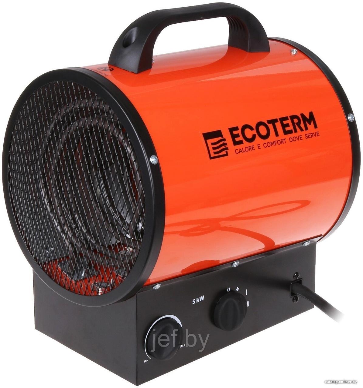 Нагреватель воздуха электрический EHR-05/3E ECOTERM EHR-05/3E - фото 1 - id-p200024679