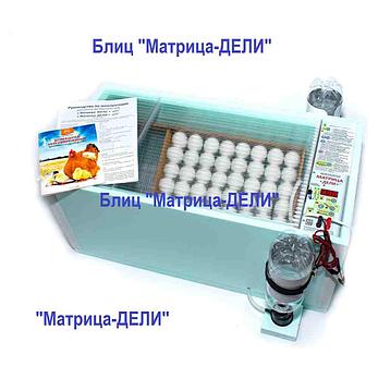 Инкубатор для яиц "Матрица-ДЕЛИ" 72 яйца, фото 2