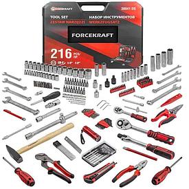Универсальный набор инструмента FORCEKRAFT FK-38841DS (216 предметов)