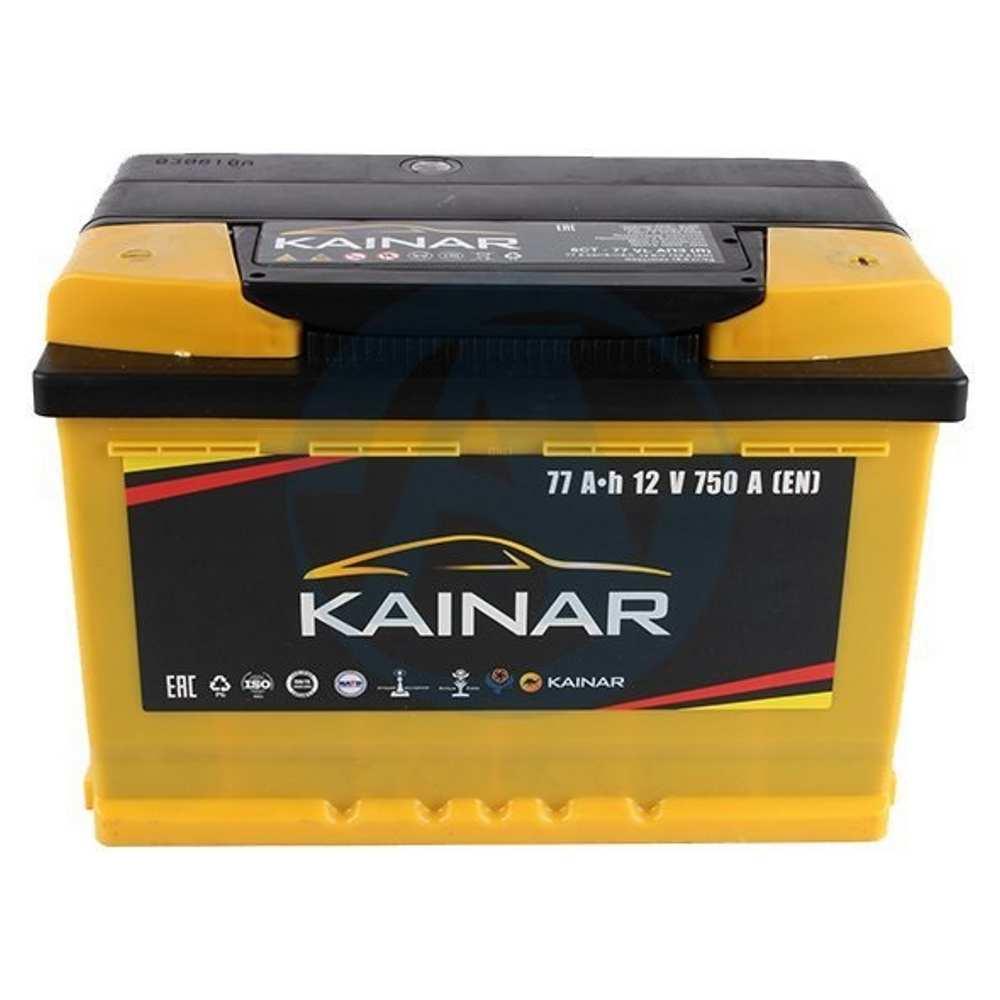Автомобильный аккумулятор Kainar 77 L+ (750A) - фото 1 - id-p225205667