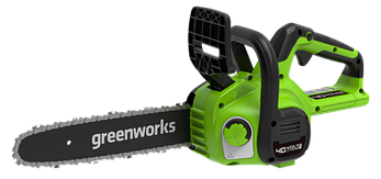 Пила цепная аккумуляторная Greenworks G40CS30II, фото 2