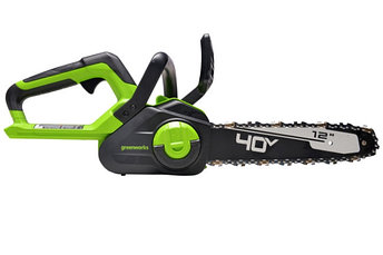 Пила цепная аккумуляторная Greenworks G40CS30II, фото 3