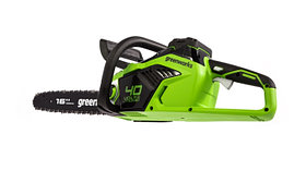 Цепная пила аккумуляторная Greenworks GD40CS18 (Без АКБ и ЗУ), фото 3