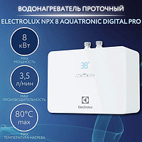 Проточный водонагреватель Electrolux NPX 8 Aquatronic Digital Pro