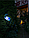Садовый фонарь"Сияющий павлин " на солнечной батарее, металл, фото 6