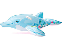 Надувная игрушка-наездник Intex Дельфин (58535NP, 175х66 см)