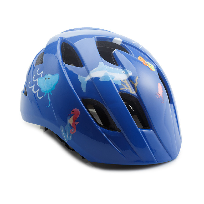 Детский велошлем Cigna WT-020 синий, размер 48-53 см - фото 1 - id-p225206658