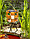 Фонарь садовый уличный / светильник декоративный на солнечной батарее "Мальдивы" ротанг ЧУДЕСНЫЙ САД, фото 3
