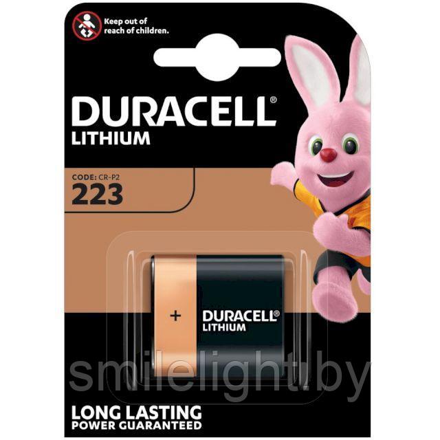 Элемент питания DURACELL 223/CR-P2 Lithium 6V Bl.1