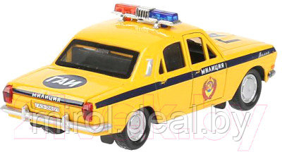 Автомобиль игрушечный Технопарк ГАЗ-2104 Волга Полиция / 2401-12SLPOL-YE - фото 2 - id-p225206854