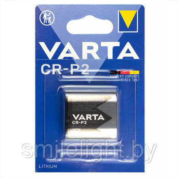 Элемент питания VARTA Photo CR-P2 Lithium 6V Bl.1