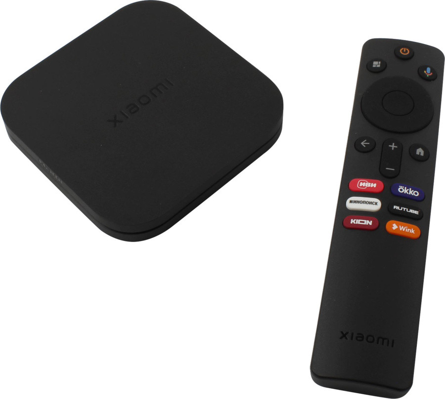 Проигрыватель Xiaomi Mi Box S 2nd Gen MDZ-28-AA (4K Ultra HD A/V Player HDMI 2.0 WiFi BT ПДУ) - фото 1 - id-p225206883