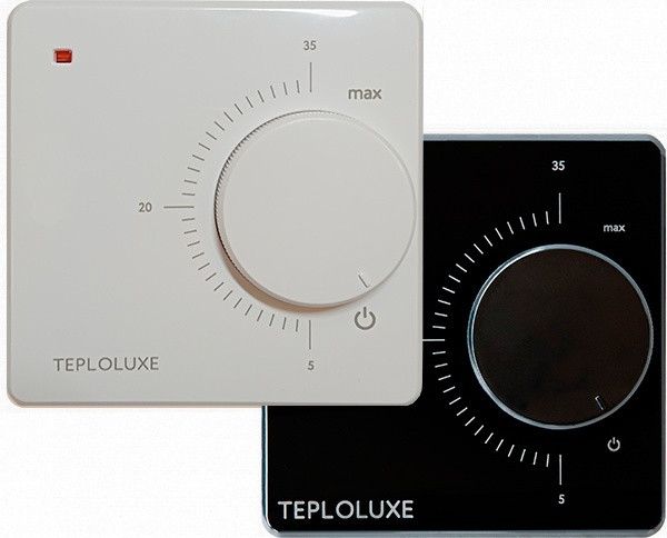 Терморегулятор "Теплолюкс" LC 001 (белый  / черный)
