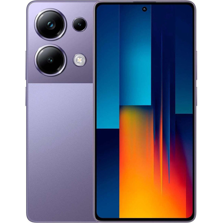 Смартфон XIAOMI POCO M6 Pro 8+256GB Purple (MZB0G36RU) - фото 1 - id-p225206906