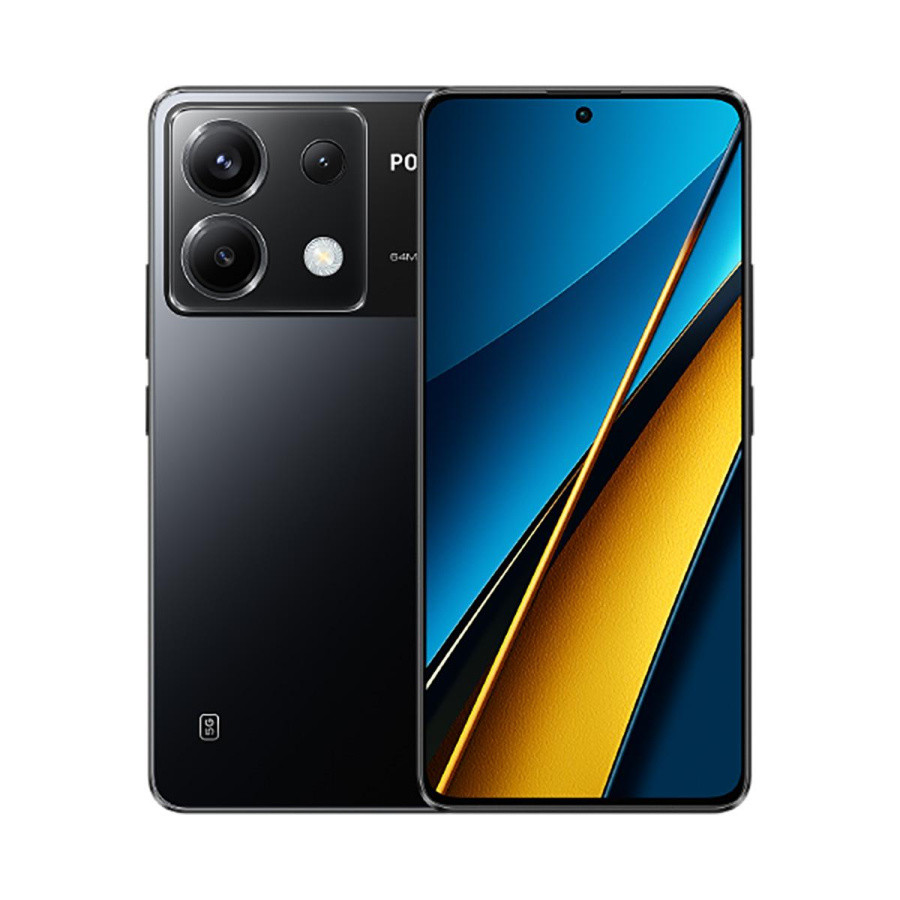 Смартфон XIAOMI POCO X6 5G 8+256Gb Black (MZB0FS5RU) - фото 1 - id-p225206907