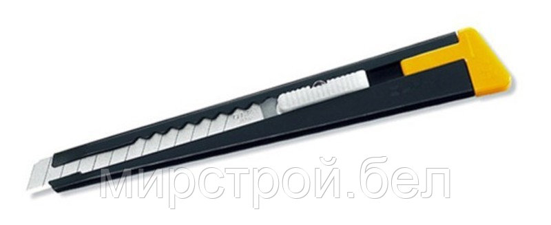 Нож сегментный OLFA 180 BLACK с выдвижным лезвием - фото 1 - id-p225207002