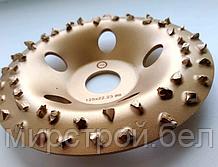 Выпуклый альфа диск зерно 8, диаметр 125 мм для шлифовки древесины