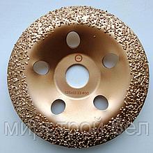 Выпуклый альфа диск зерно 30, диаметр 125 мм для шлифовки древесины