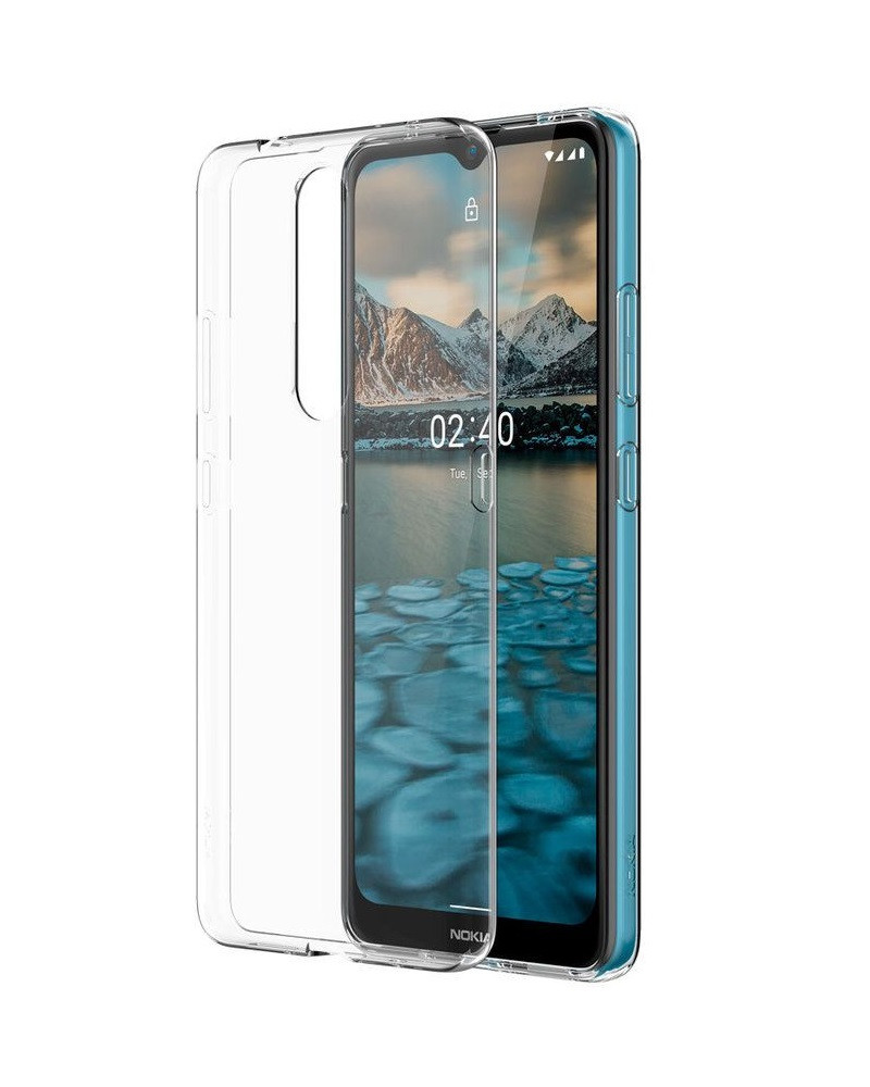 Чехол-накладка для Nokia 8 (силикон) прозрачный - фото 2 - id-p68671268