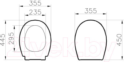 Сиденье для унитаза VitrA 84003729 - фото 2 - id-p225207857