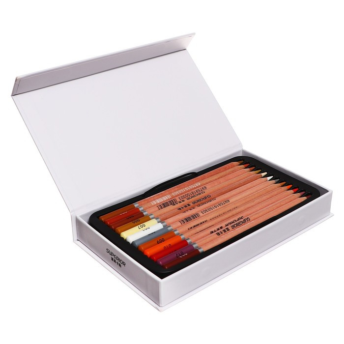 Карандаши акварельные 24 цвета картонной коробке заточенные GCP-24 - фото 2 - id-p225208787