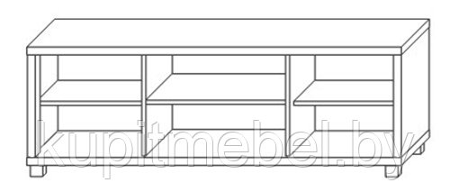 Стенка «Кристал» (с комодом) - фото 6 - id-p225208673