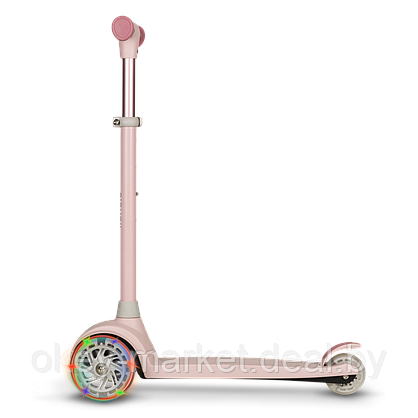 Трёхколесный самокат Lionelo Jessy Pink LED, фото 3