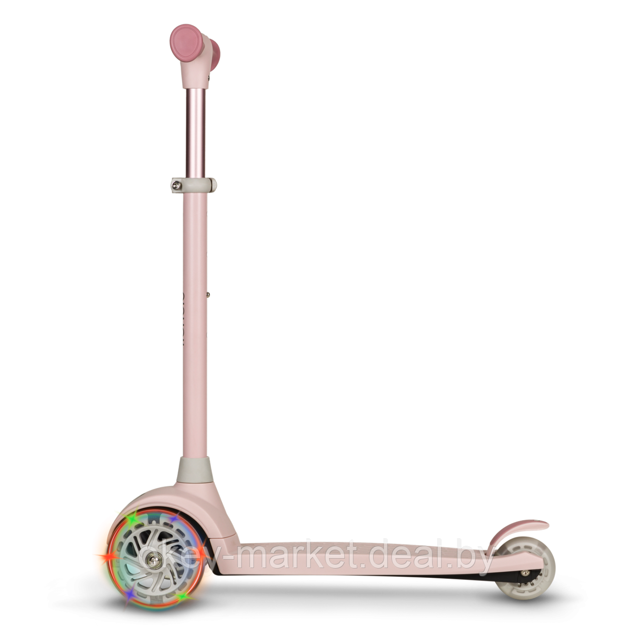 Трёхколесный самокат Lionelo Jessy Pink LED - фото 3 - id-p225212031