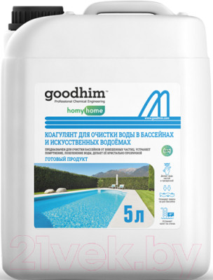 Коагулянт для бассейна GoodHim Для очистки воды в бассейнах и искуственных водоемах - фото 1 - id-p225210126