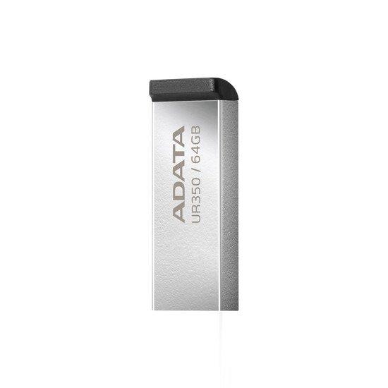 USB Flash ADATA UR350 64GB UR350-64G-RSR/BK (серебристый/черный) - фото 5 - id-p225212667