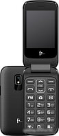 Кнопочный телефон F+ Flip 280 (черный)