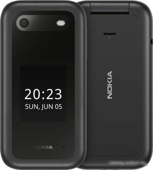 Кнопочный телефон Nokia 2660 (2022) TA-1469 Dual SIM (черный) - фото 1 - id-p225214408