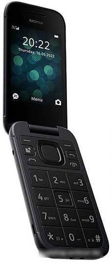 Кнопочный телефон Nokia 2660 (2022) TA-1469 Dual SIM (черный) - фото 2 - id-p225214408