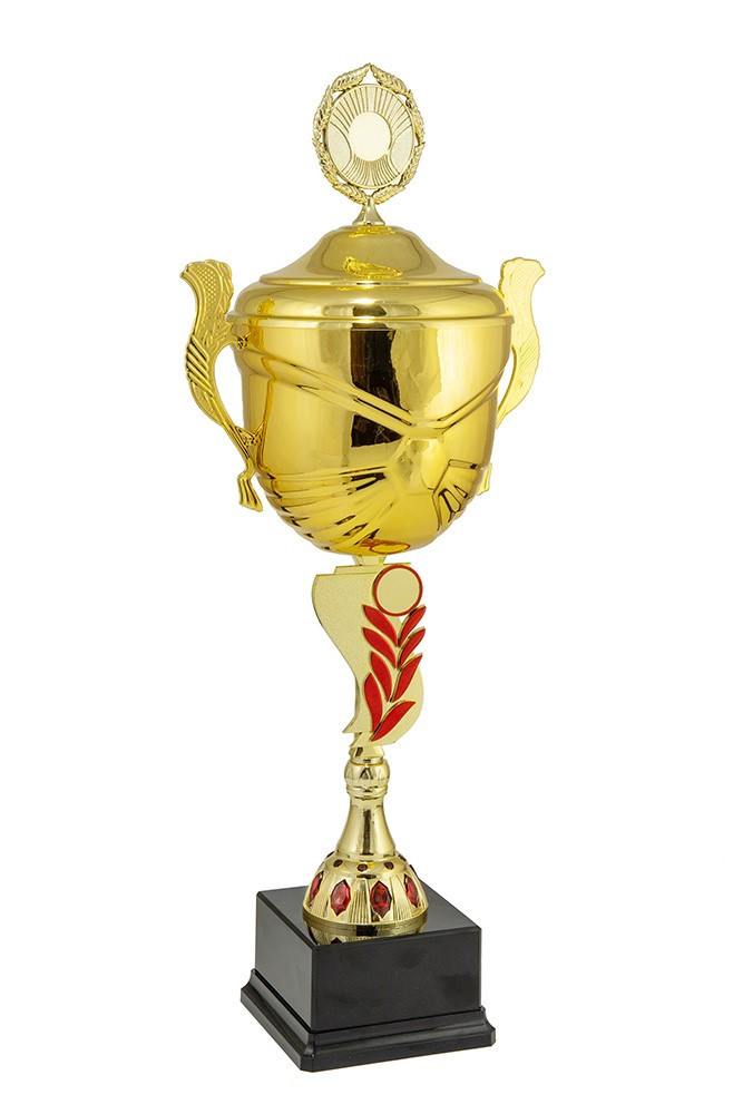 Кубок с крышкой , высота 57 см, чаша 14 см арт. 841-430-140 КЗ140