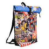 Рюкзак молодежный "Мастакi" двусторонний, разноцветный, фото 5