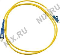 Patch cord ВО, LC-SC, Simplex, SM 9/125 1м